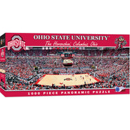 Ohio State Buckeyes Basketball Panoramic Puzzle
