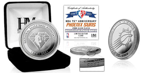 Phoenix Suns NBA 75th Anniversary Silver Mint Coin