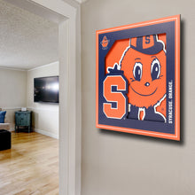Syracuse Orange 3D Logo Series Wall Art - 12"x12"