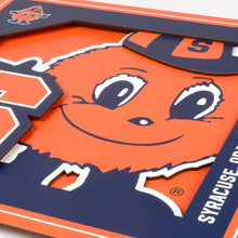 Syracuse Orange 3D Logo Series Wall Art - 12"x12"