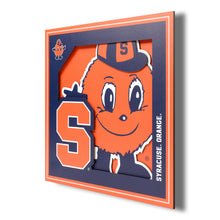Syracuse Orange 3D Logo Series Wall Art - 12"x12"