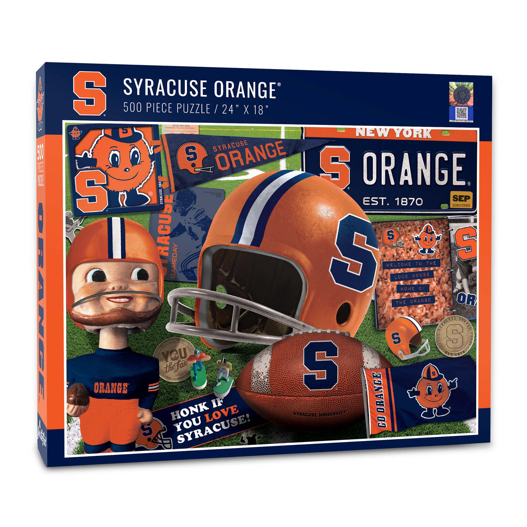 Syracuse Orange Retro Series Puzzle