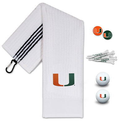Miami Hurricanes Golf Set