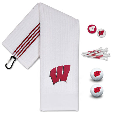 Wisconsin Badgers Golf Gift Set