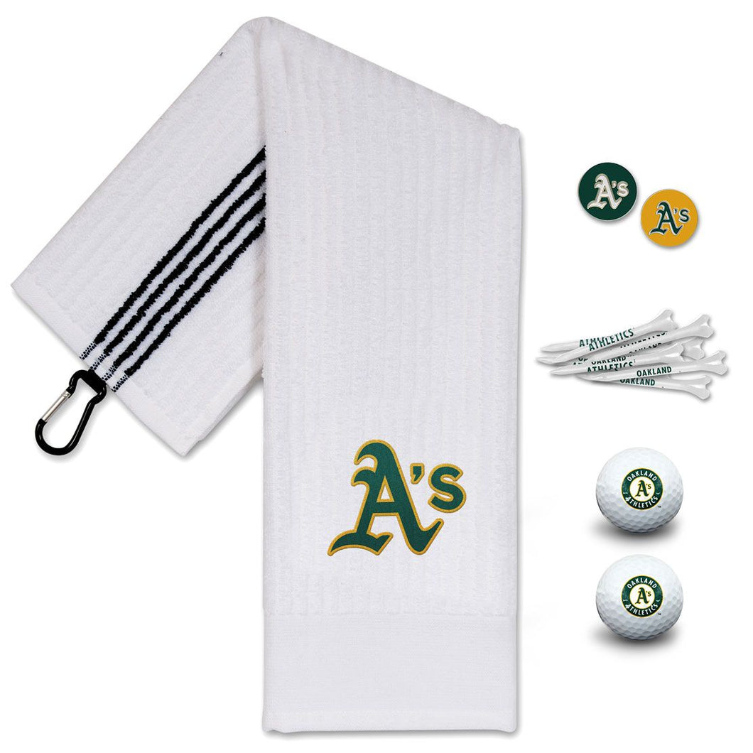 Oakland Athletics Golf Gift Set