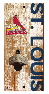 St. Louis Cardinals Distressed Bottle Opener