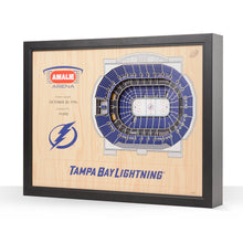 Tampa Bay Lighting 25-Layer StadiumViews 3D Wall Art - Scotiabank Arena
