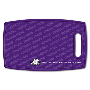TCU Horned Frogs Logo Series Cutting Board