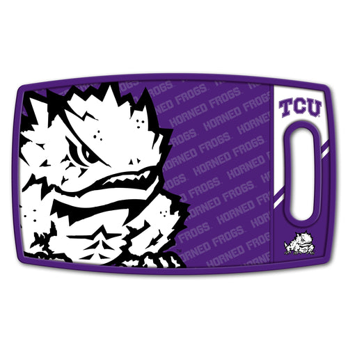 TCU Horned Frogs Logo Series Cutting Board