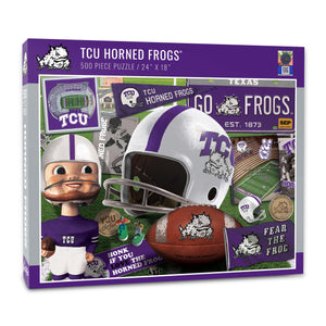 TCU Horned Frogs Retro Series Puzzle