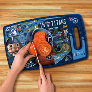 Tennessee Titans Retro Series Cutting Board