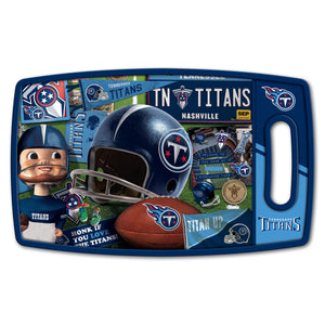 Tennessee Titans Retro Series Cutting Board