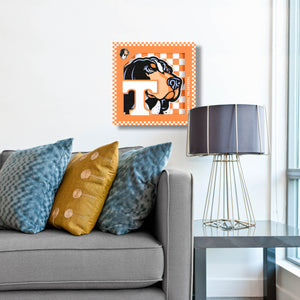 Tennessee Volunteers 3D Logo Series Wall Art - 12"x12"