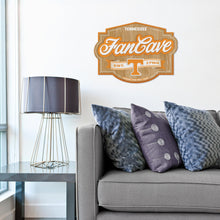 Tennessee Volunteers 3D Fan Cave Wood Sign