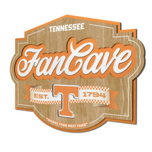 Tennessee Volunteers 3D Fan Cave Wood Sign