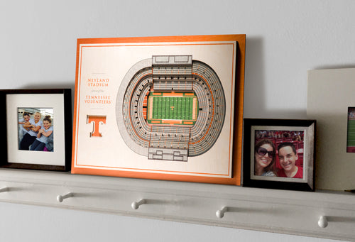 tennessee volunteers football neyland stadium 3d stadiumview wall art