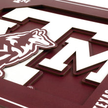 Texas A&M Aggies 3D Logo Series Wall Art - 12"x12"