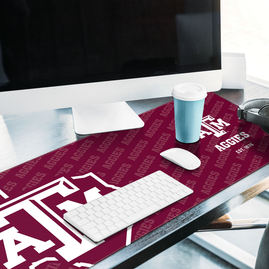 Texas A&M Aggies Logo Series Desk Pad
