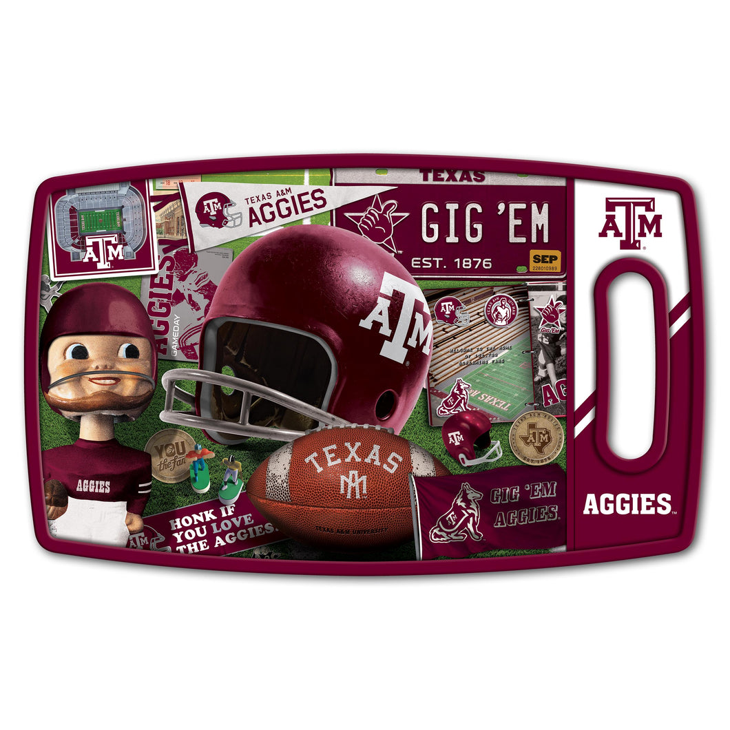 Texas A&M Aggies Retro Series Cutting Board