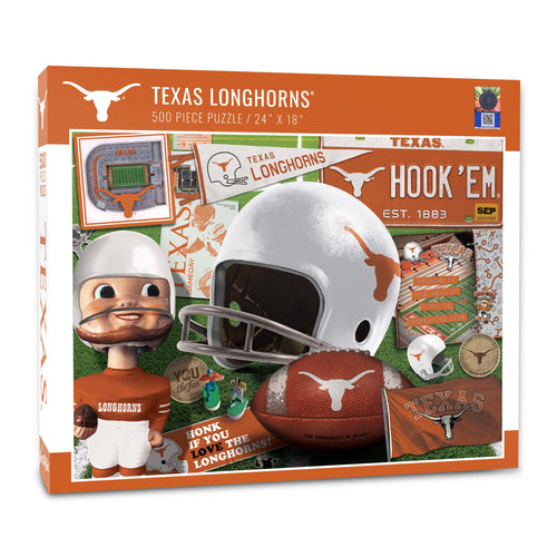 Texas Longhorns Retro Series Puzzle