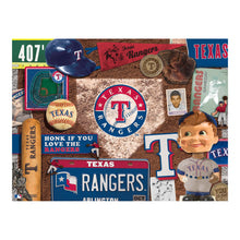 Texas Rangers Retro Series Puzzle