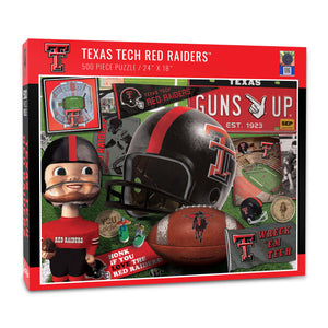Texas Tech Red Raiders Retro Series Puzzle