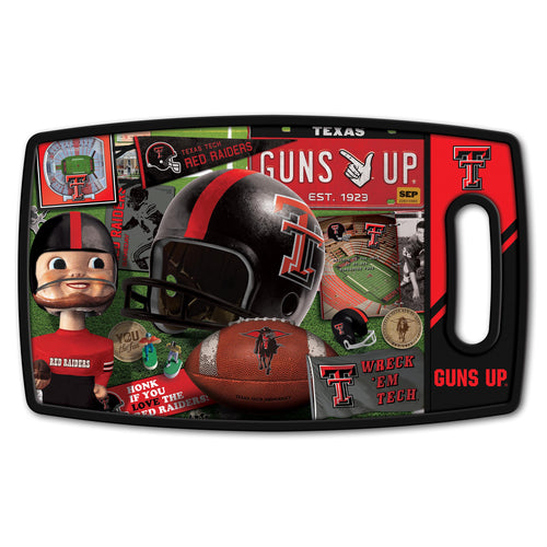 Texas Tech Red Raiders Retro Series Cutting Board