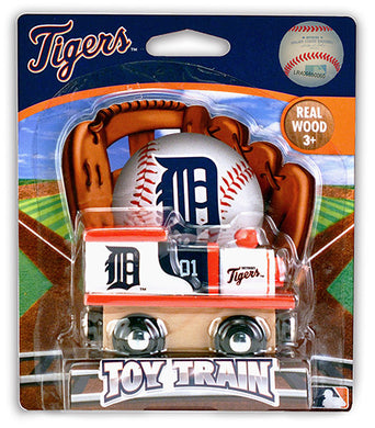 Detroit Tigers Wood Toy Train