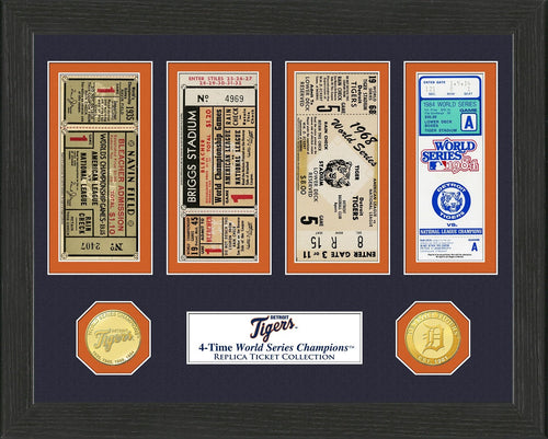 Detroit Tigers World Series Ticket Collection