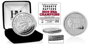 Toronto Raptors 2019 NBA Finals Champions First Title In Franchise Silver Coin