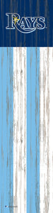Tampa Bay Rays Flag Door Leaner  12"x48"
