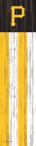 Pittsburgh Pirates Flag Door Leaner  6"x24"