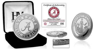 Alabama Crimson Tide Silver Mint Coin