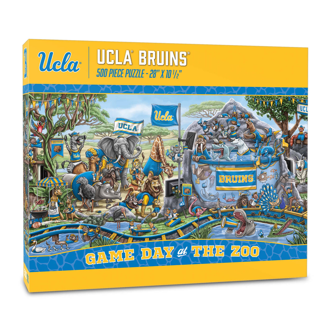 UCLA Bruins Game Day At The Zoo 500 Piece Puzzle