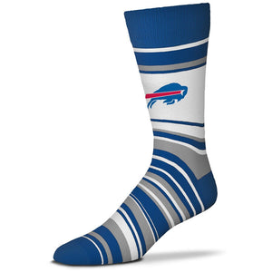 Buffalo Bills Mas Stripe Crew Socks