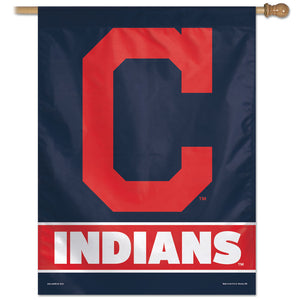 Cleveland Indians Vertical Flag - 27"x37"