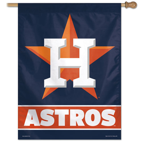 Houston Astros Vertical Flag - 27