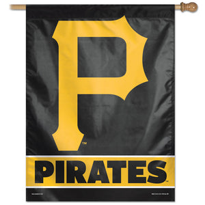 Pittsburgh Pirates Vertical Flag - 27"x37"