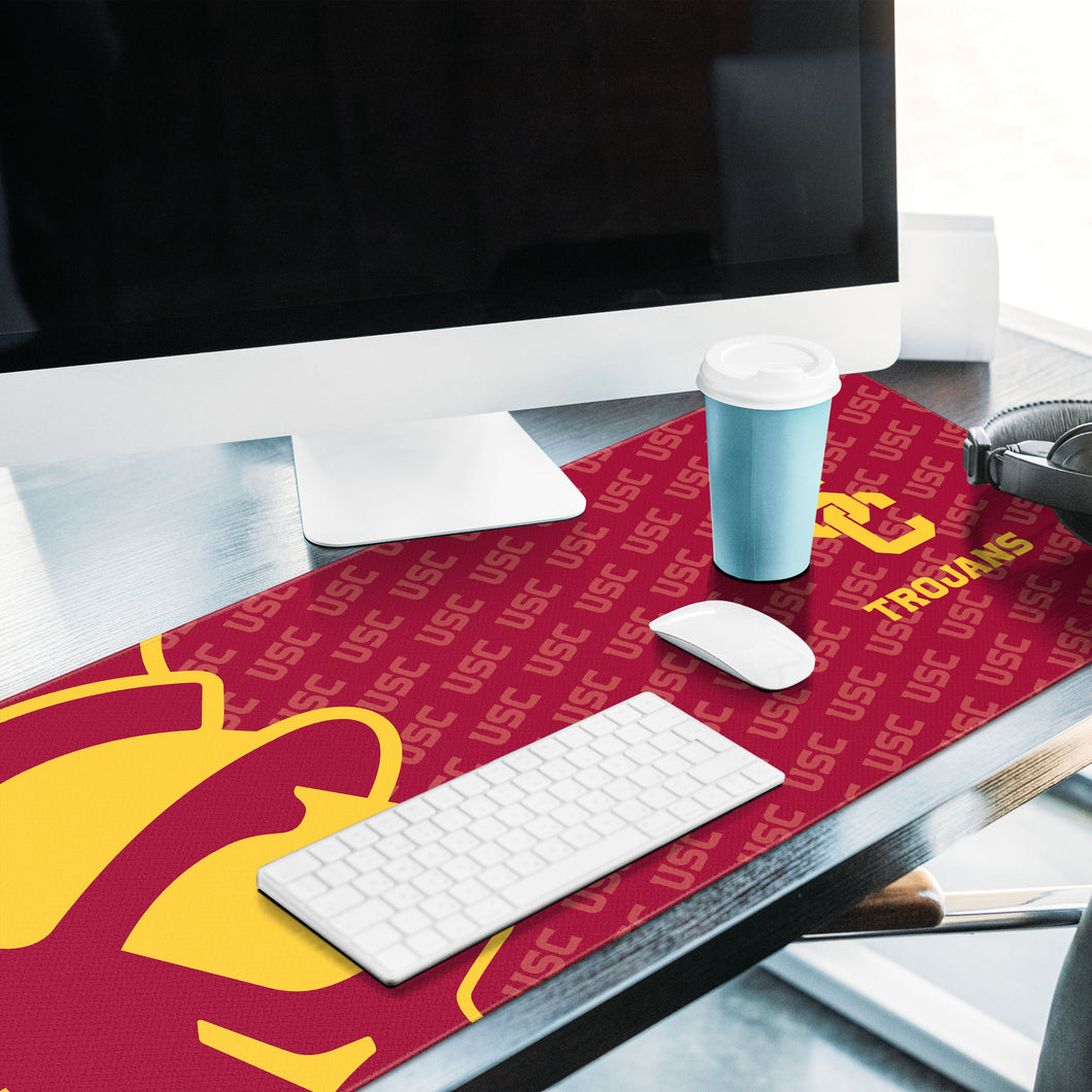 USC Trojans Logo Series Desk Pad