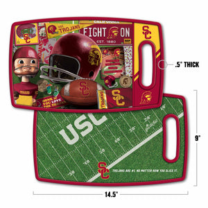 USC Trojans Retro Series Cutting Board