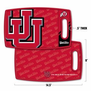 Utah Utes Logo Series Cutting Board