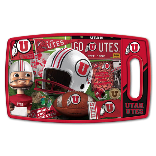 Utah Utes Retro Series Cutting Board