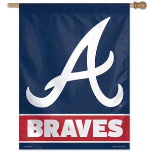 Atlanta Braves Vertical Flag - 27"x37"
