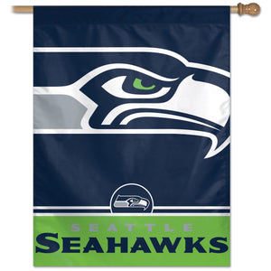 Seattle Seahawks Vertical Flag - 27"x37"