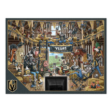 Vegas Golden Knights Barnyard Fans 500 Piece Puzzle