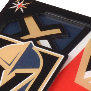 Vegas Golden Knights 3D Logo Series Coaster Set