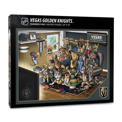 Vegas Golden Knights Purebred Fans 500 Piece Puzzle - 