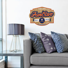 Virginia Cavaliers 3D Fan Cave Wood Sign