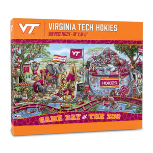 Virginia Tech Hokies Game Day At The Zoo 500 Piece Puzzle