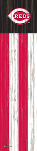 Cincinnati Reds Flag Door Leaner  6"x24"